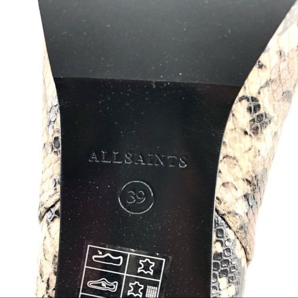 8 ALLSAINTS Sarris High-Heel ankle Booties NiB - Picture 10 of 11